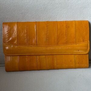 EEL SKIN LONG WALLET